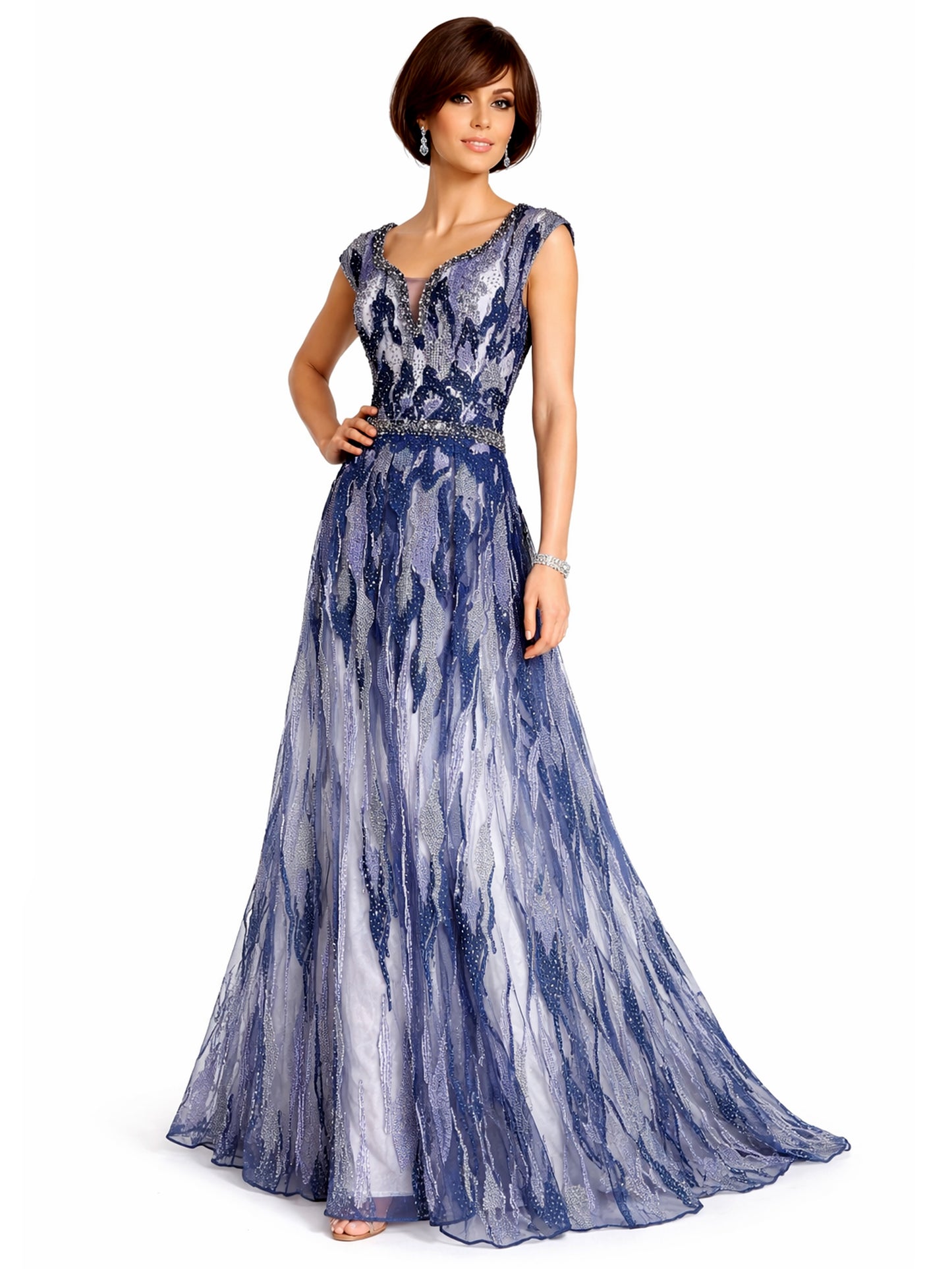 Style 220614 - Black / Dark Blue Dress