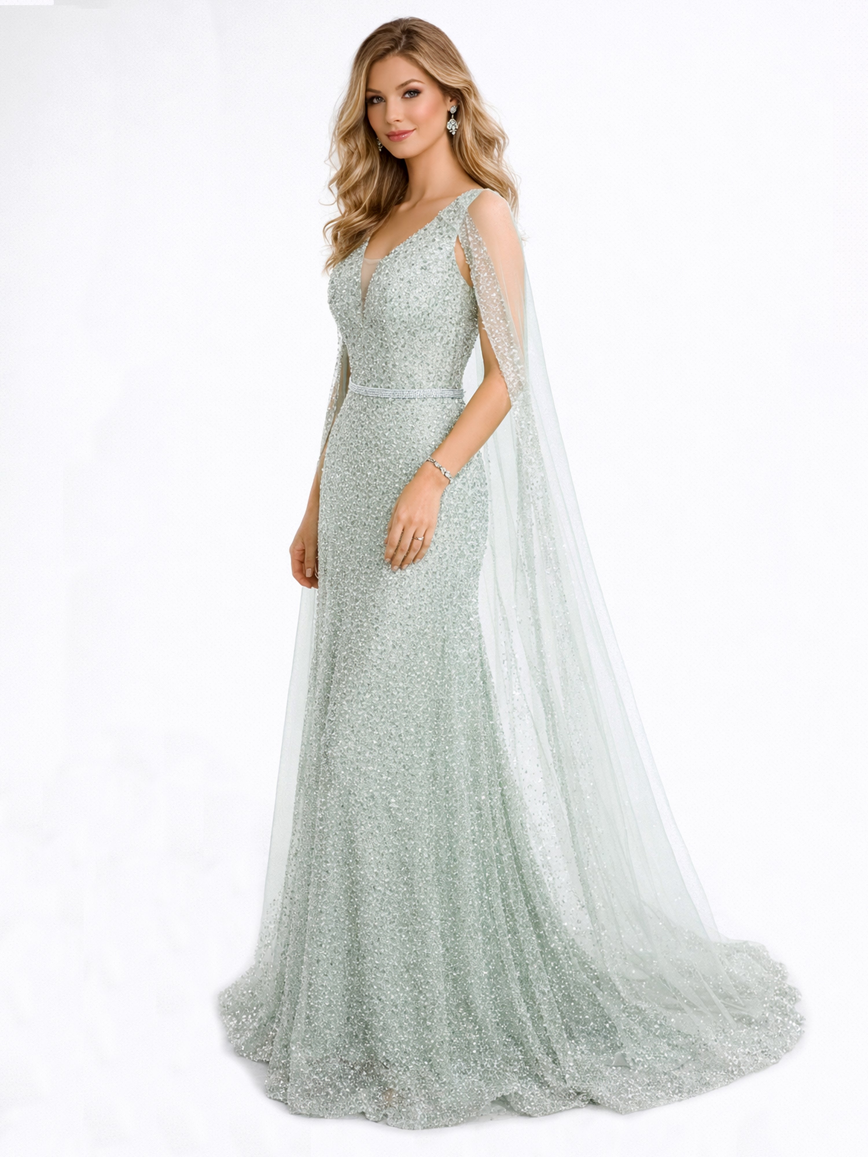 Style 230320 Gold /Green Dress – Tolo Dresses