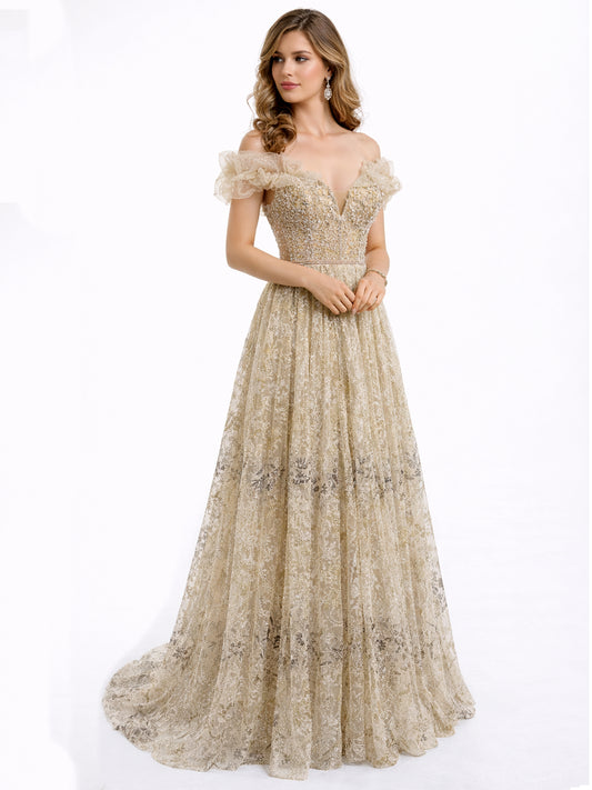 Style 230321 - Gold Color Dress