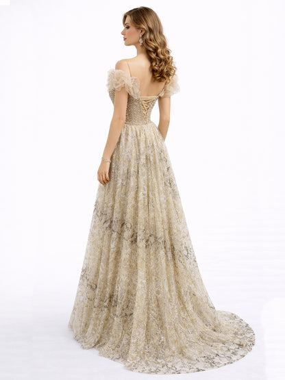 Style 230321 - Gold Color Dress