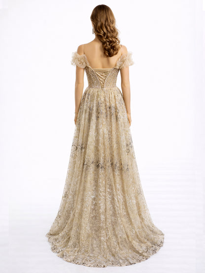 Style 230321 - Gold Color Dress