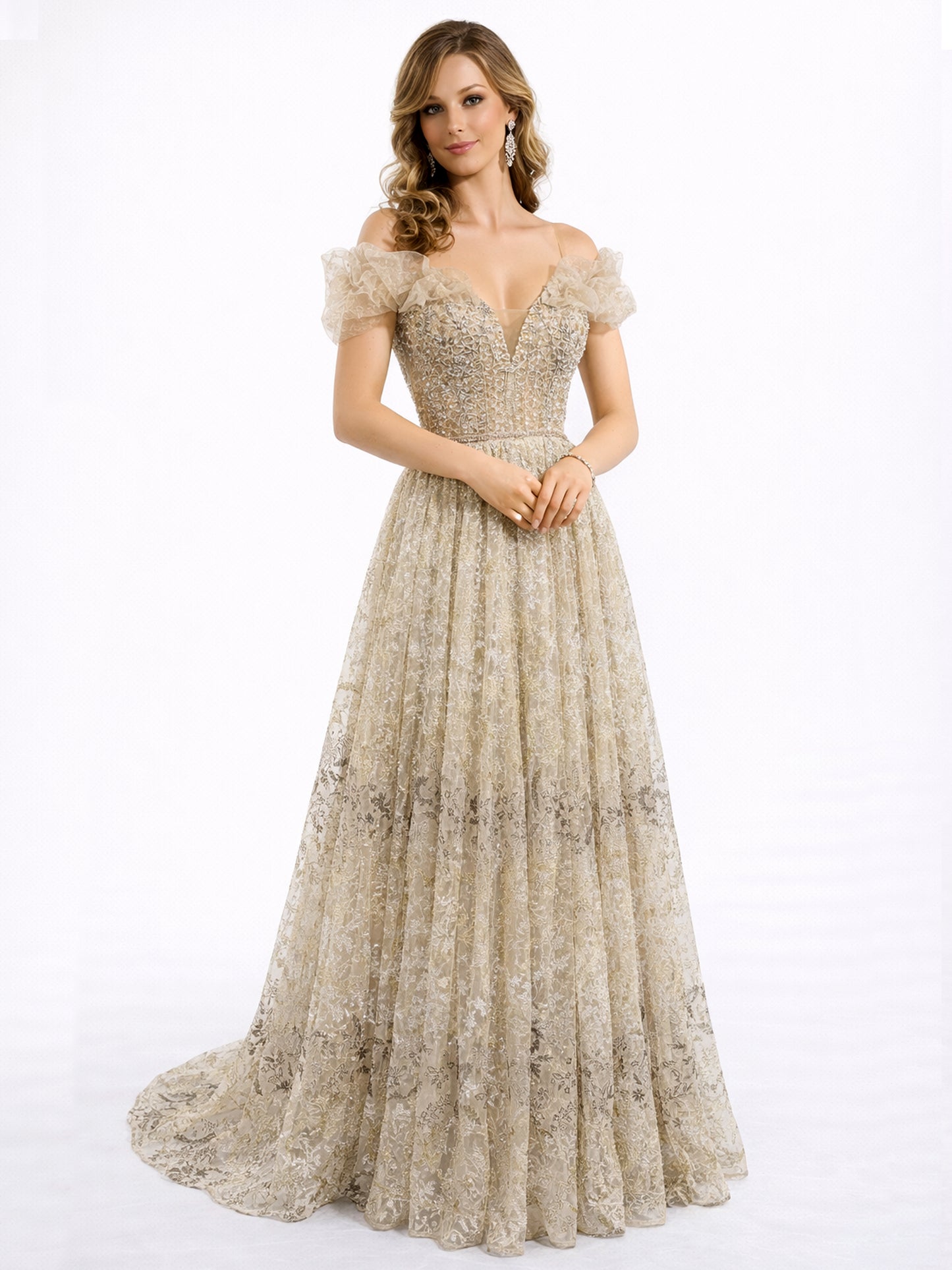 Style 230321 - Gold Color Dress