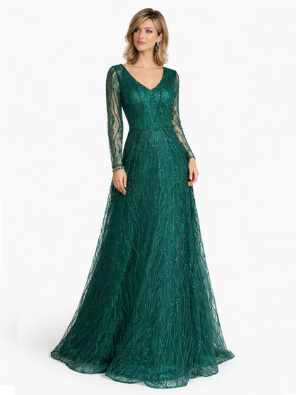 Style 230326 - Green / Silver Dress