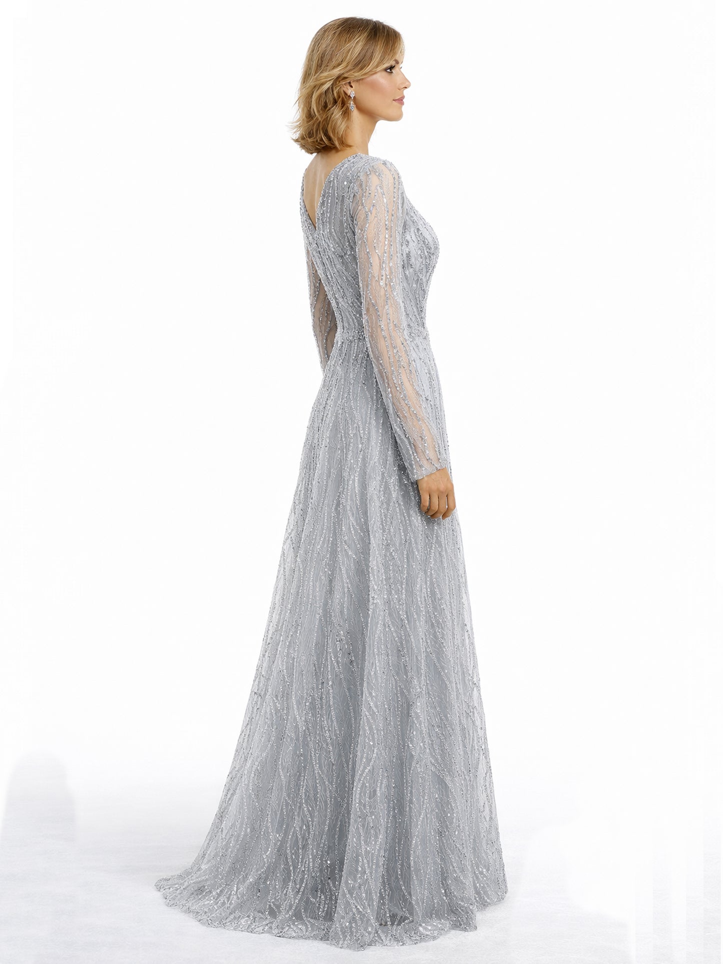 Style 230326 - Green / Silver Dress