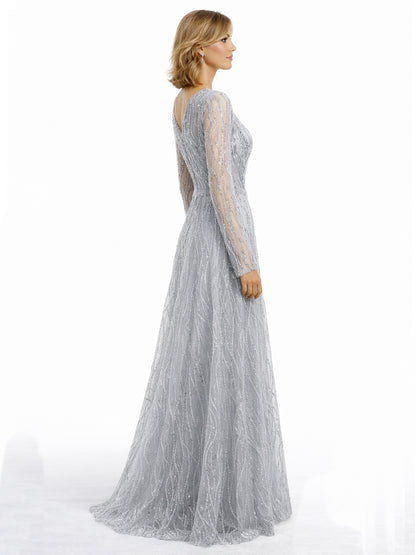 Style 230326 - Green / Silver Dress