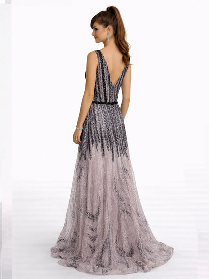 Style 230338 - Black / Dark Blue Dress