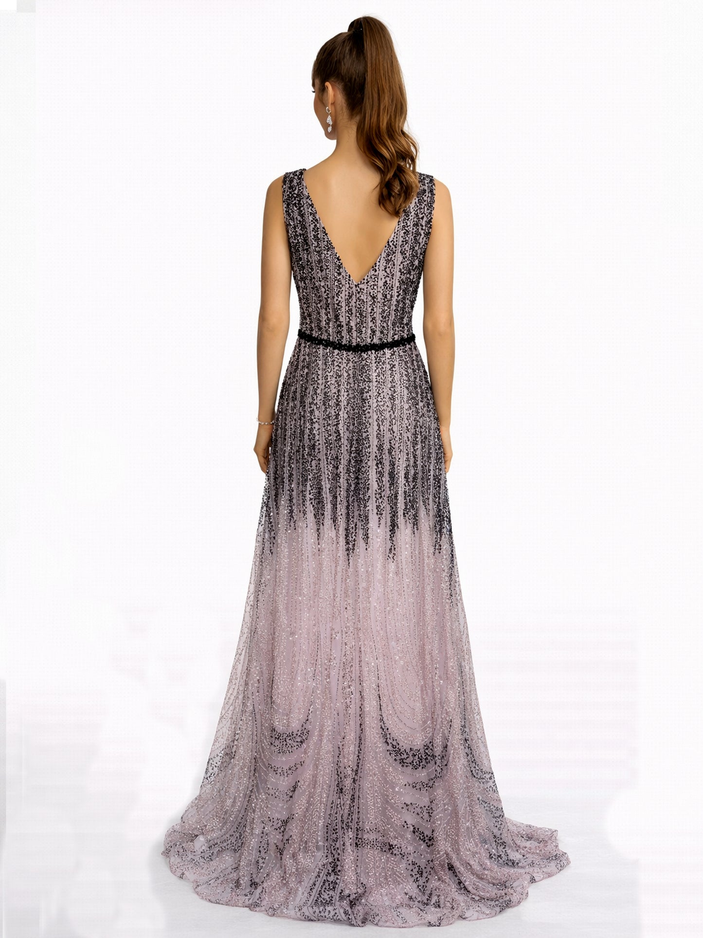 Style 230338 - Black / Dark Blue Dress