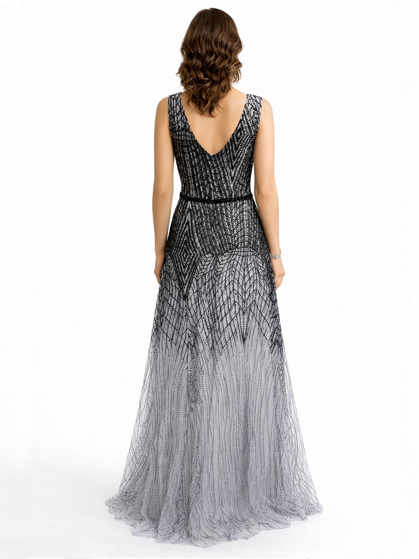 Style 230339 - Black / Blue Dress