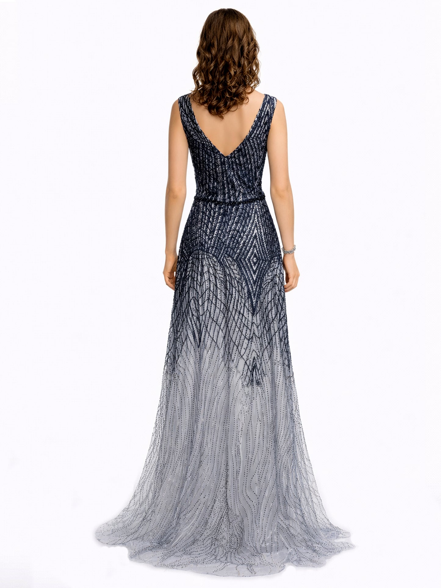 Style 230339 - Black / Blue Dress