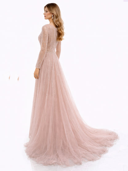 Style 240110 - Light Green / Light Pink Dress