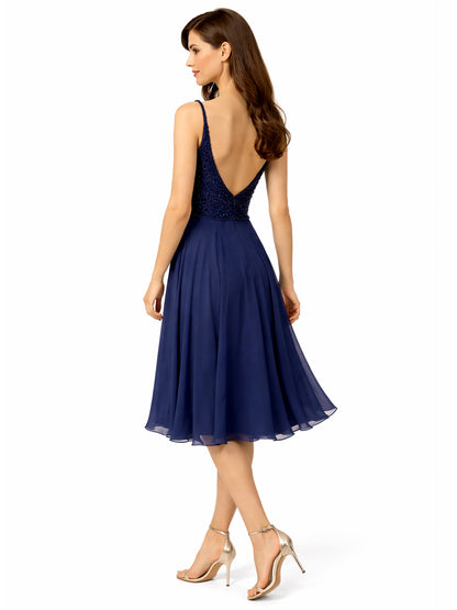 Style 2501 - Dark Blue / Purple Dress