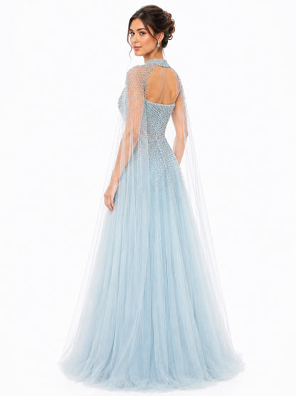 Style 251002 - Blue / Cream