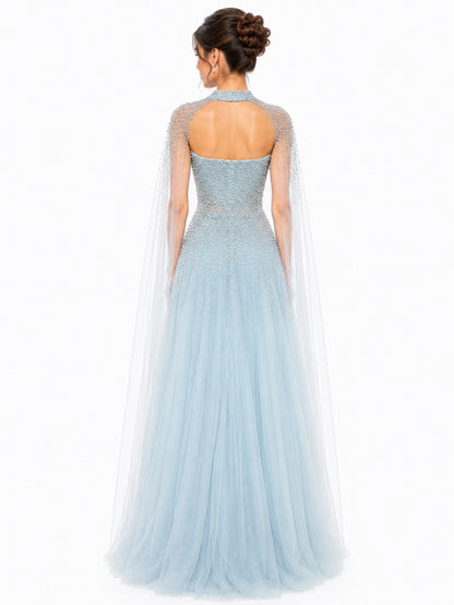 Style 251002 - Blue / Cream