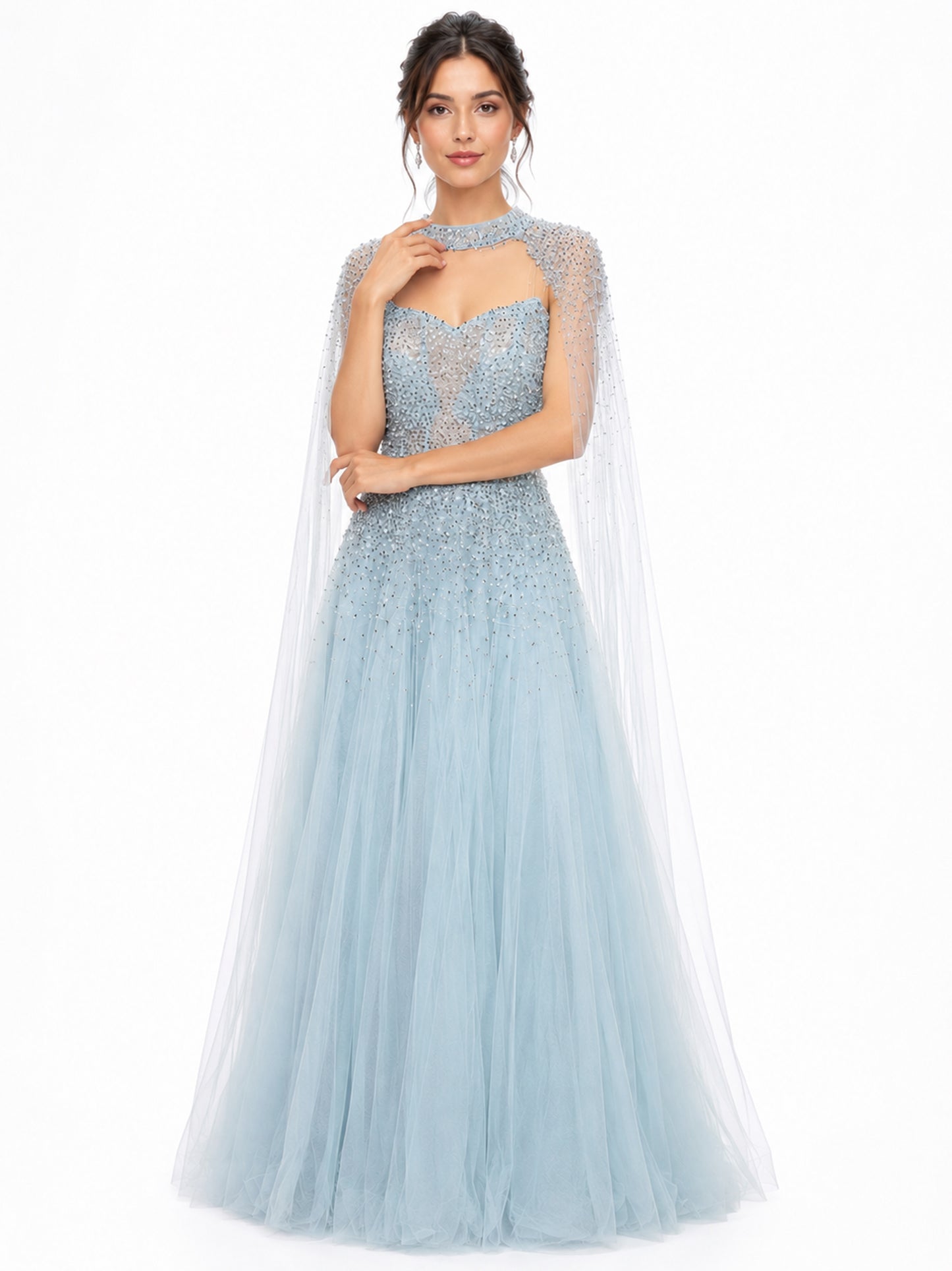 Style 251002 - Blue / Cream