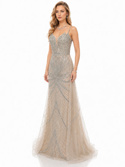Style 251011 - Cream / Light Blue