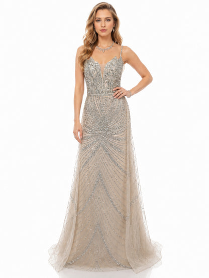 Style 251011 - Cream / Light Blue