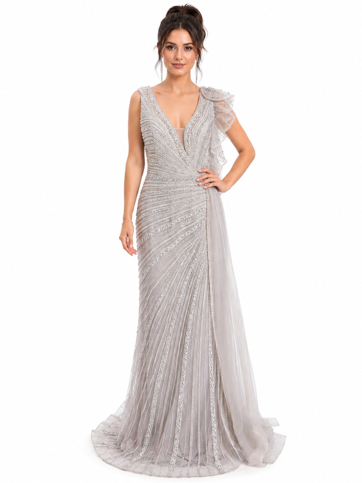Style 251026 - Cream / Blu
