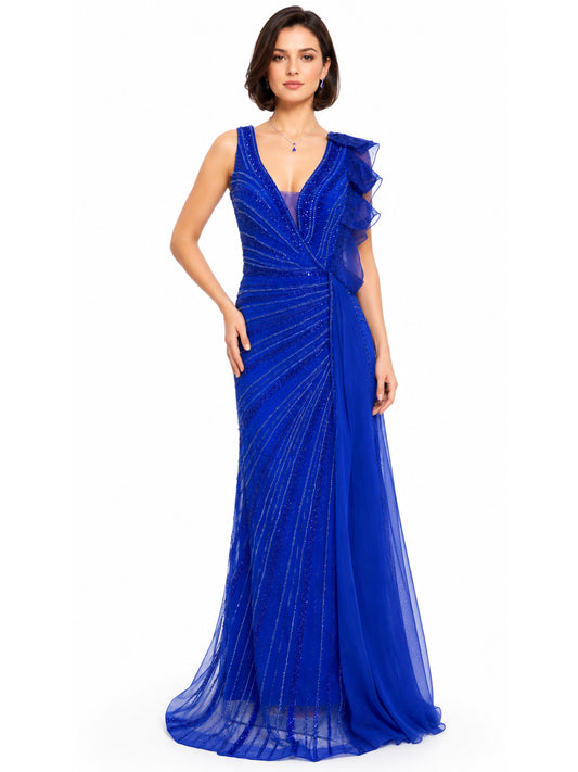 Style 251026 - Cream / Blu