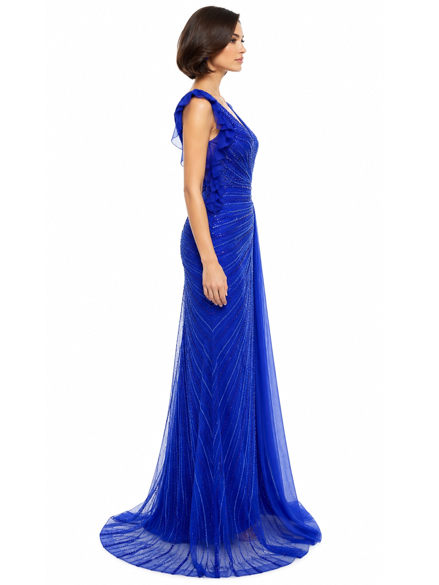 Style 251026 - Cream / Blu