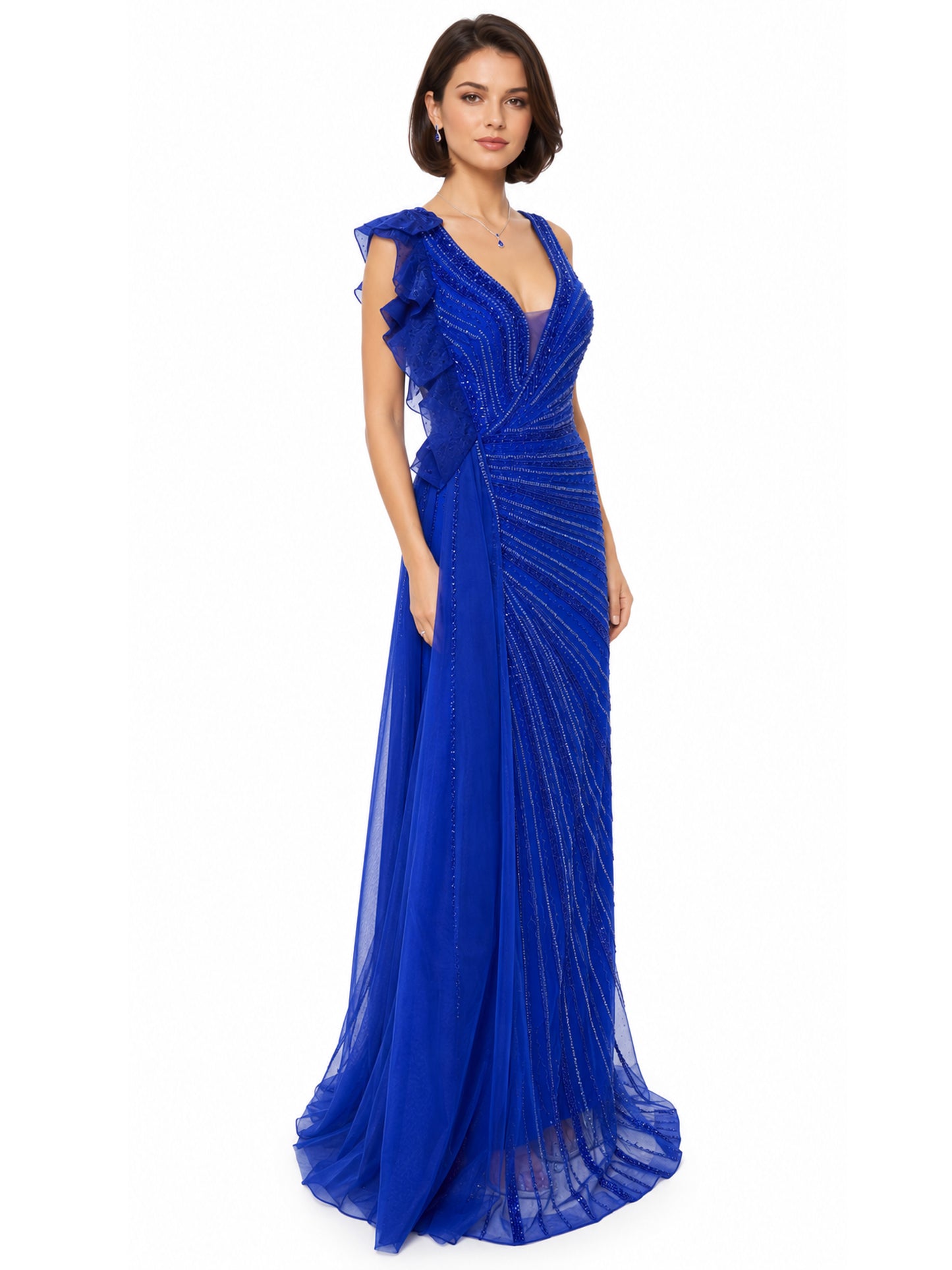 Style 251026 - Cream / Blu