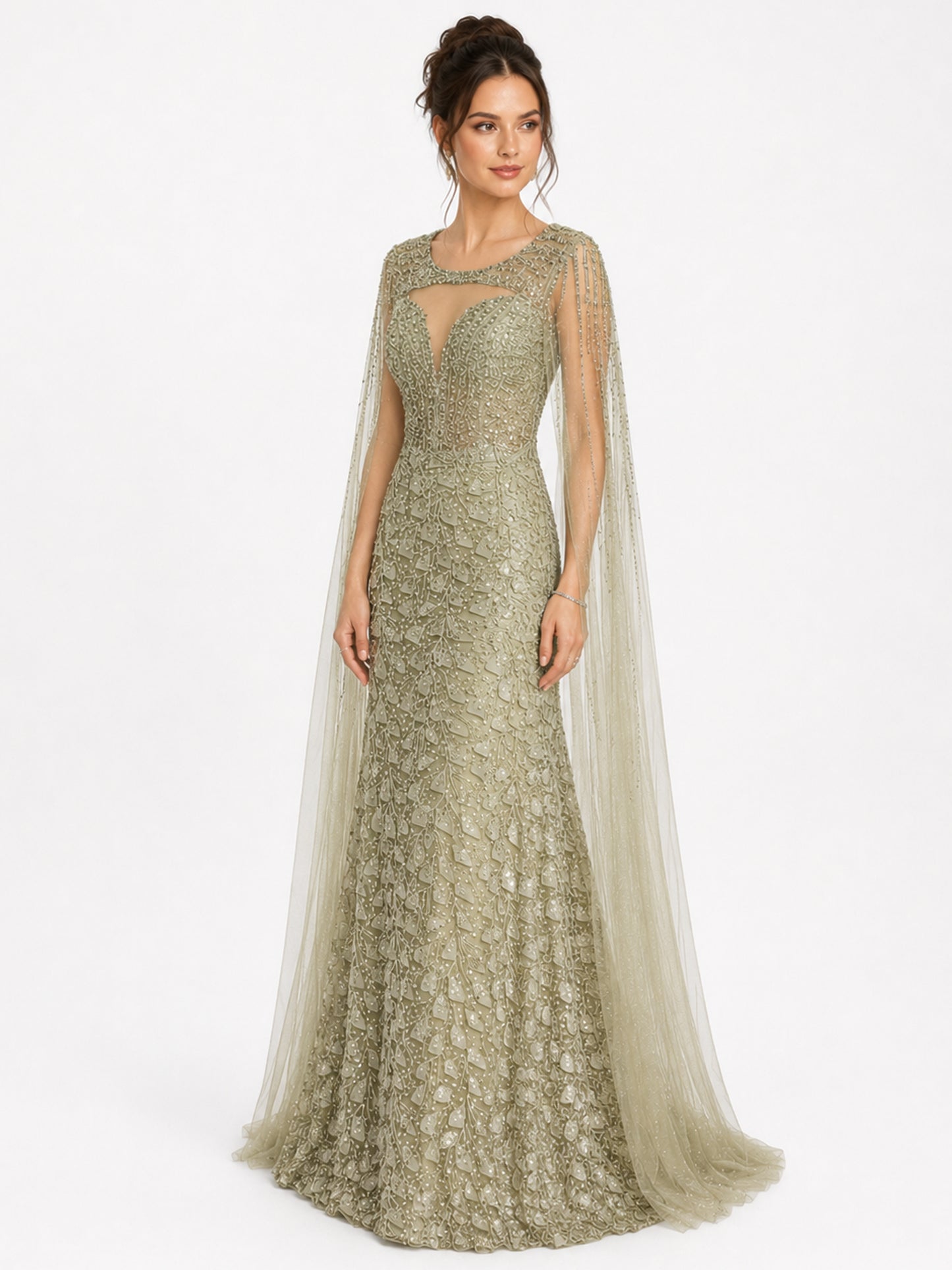 Style 251108 - Gold / Green