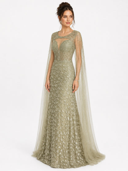 Style 251108 - Gold / Green