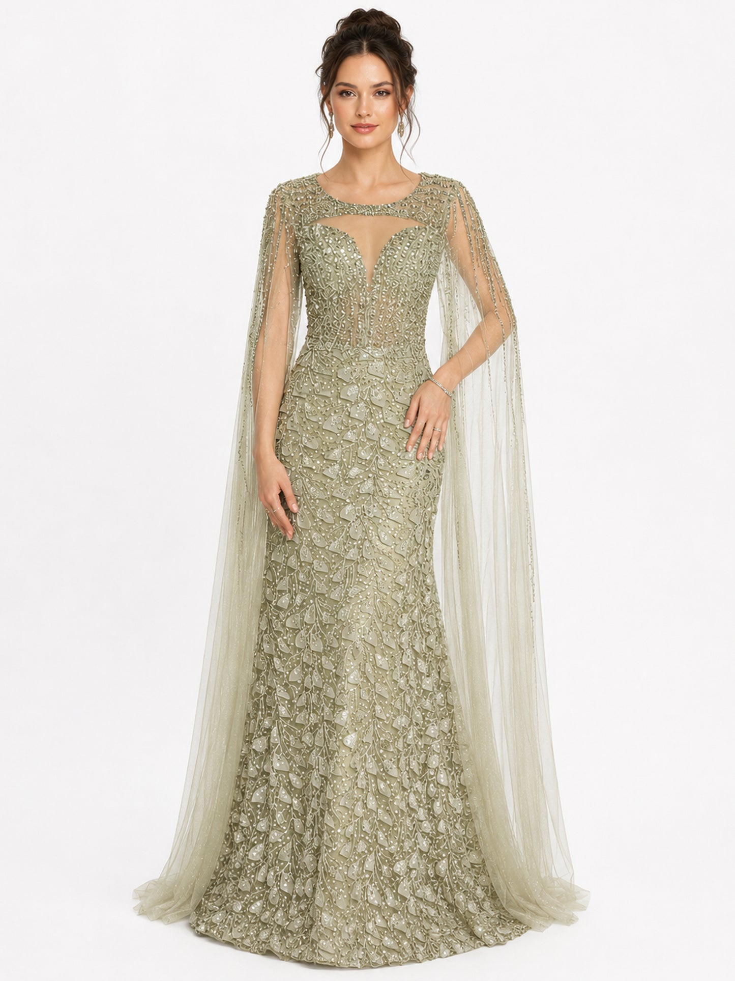 Style 251108 - Gold / Green