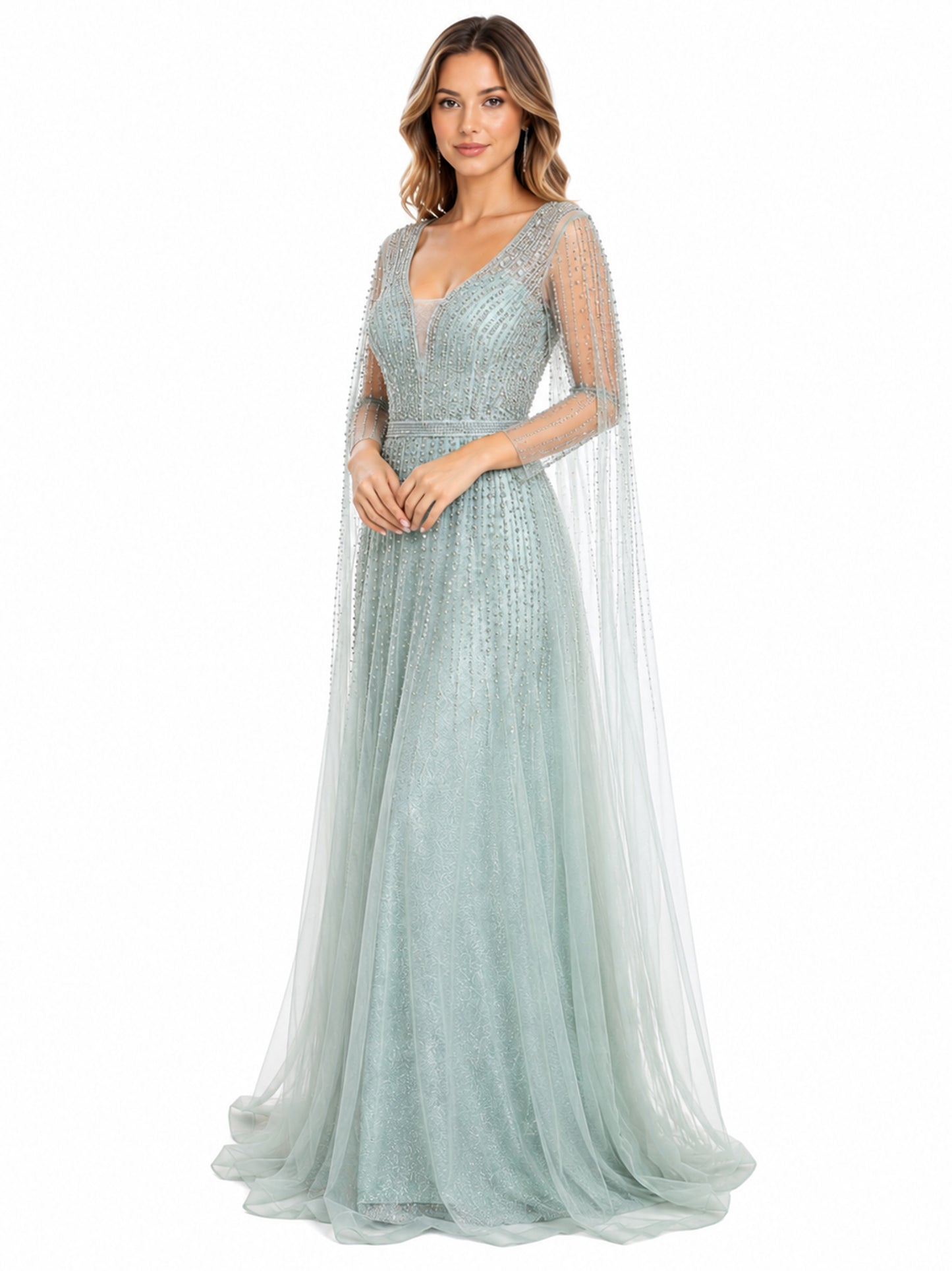 Style 251113 - Light Blu / Light Green