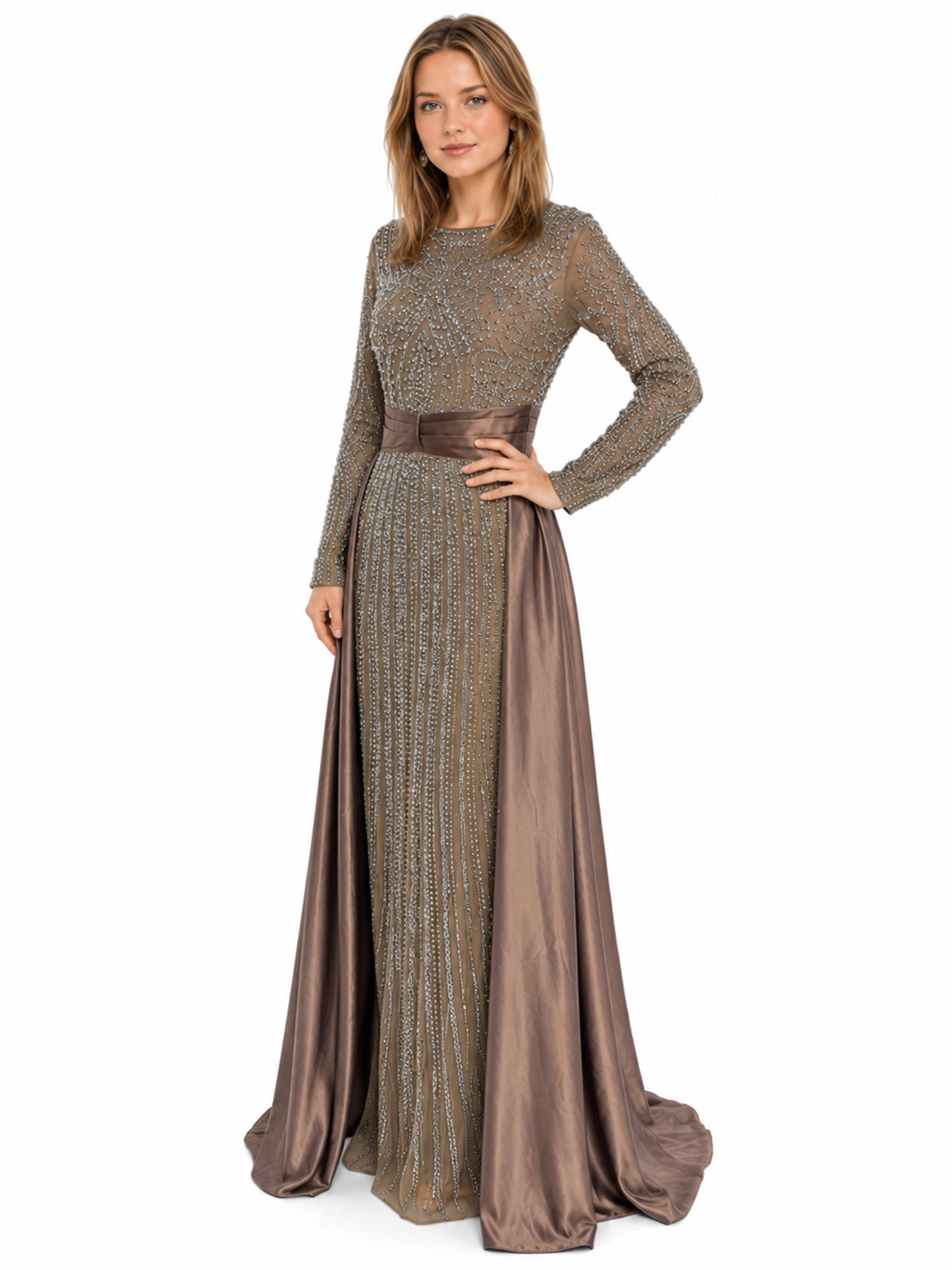 Style 251114 - Brown / Navy