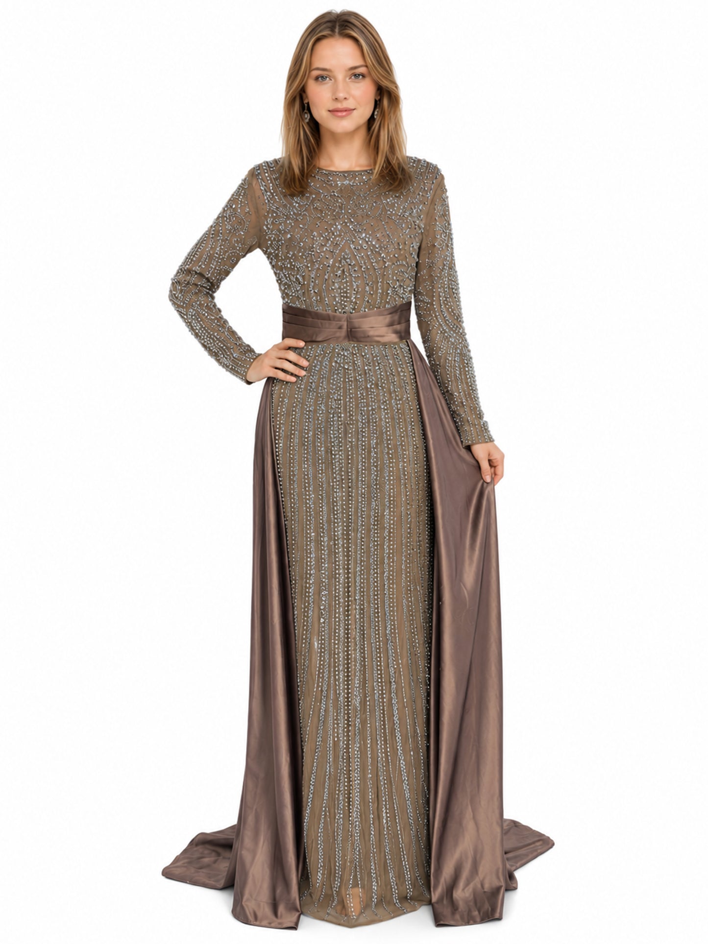 Style 251114 - Brown / Navy