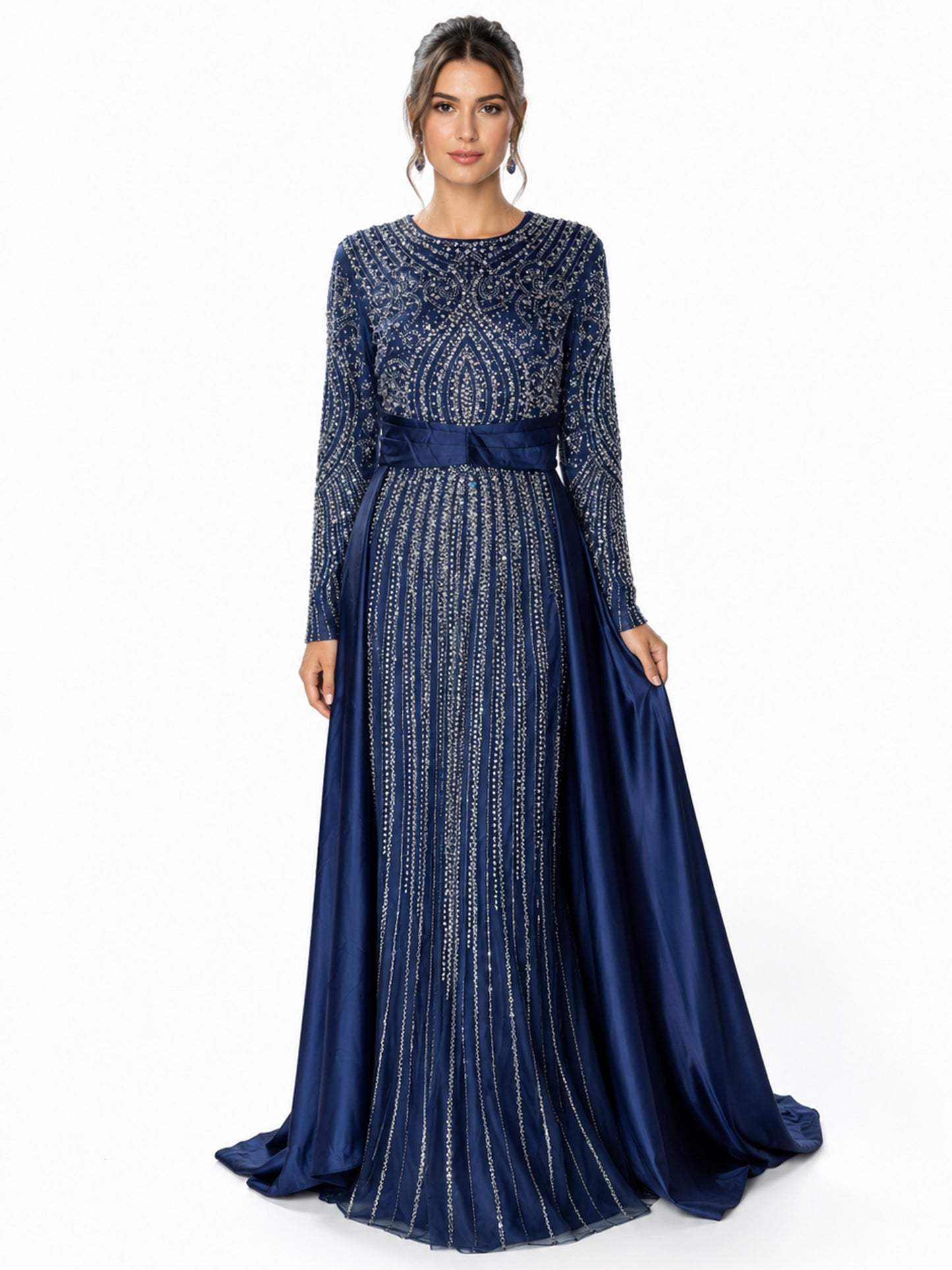 Style 251114 - Brown / Navy