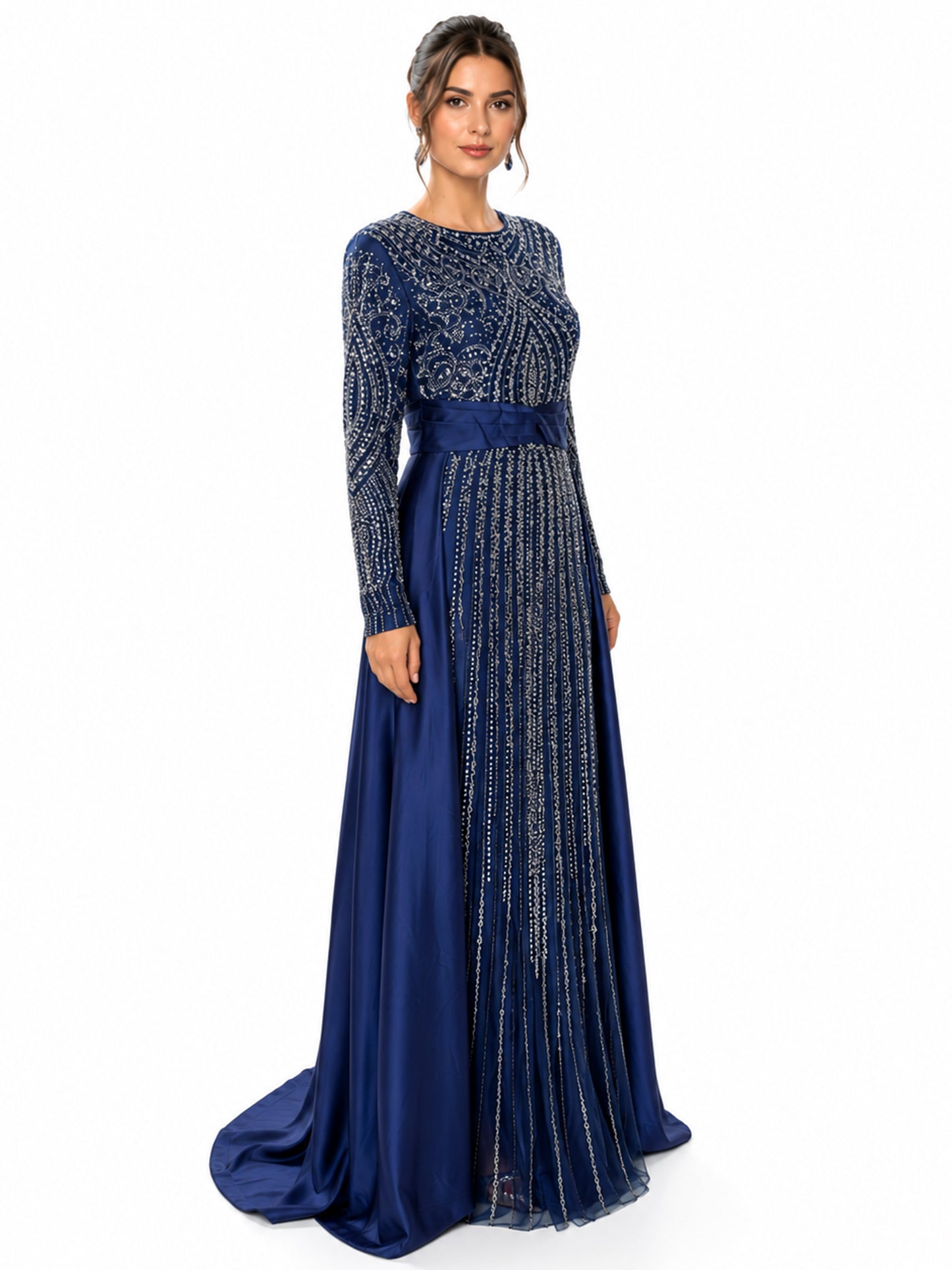 Style 251114 - Brown / Navy