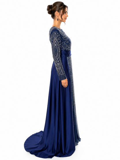Style 251114 - Brown / Navy