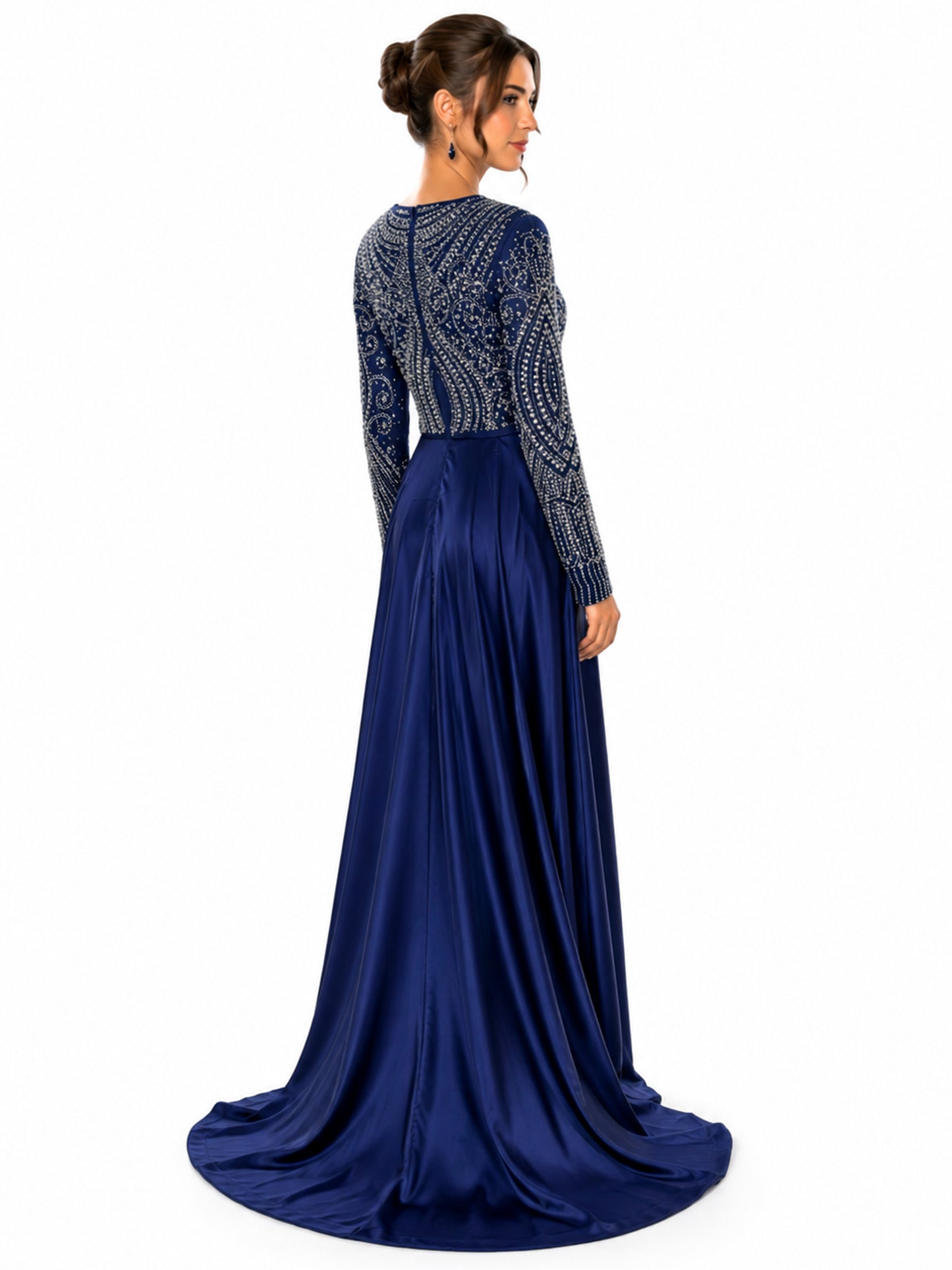 Style 251114 - Brown / Navy
