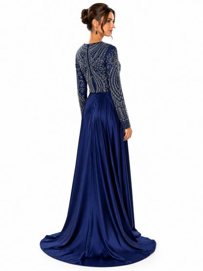 Style 251114 - Brown / Navy