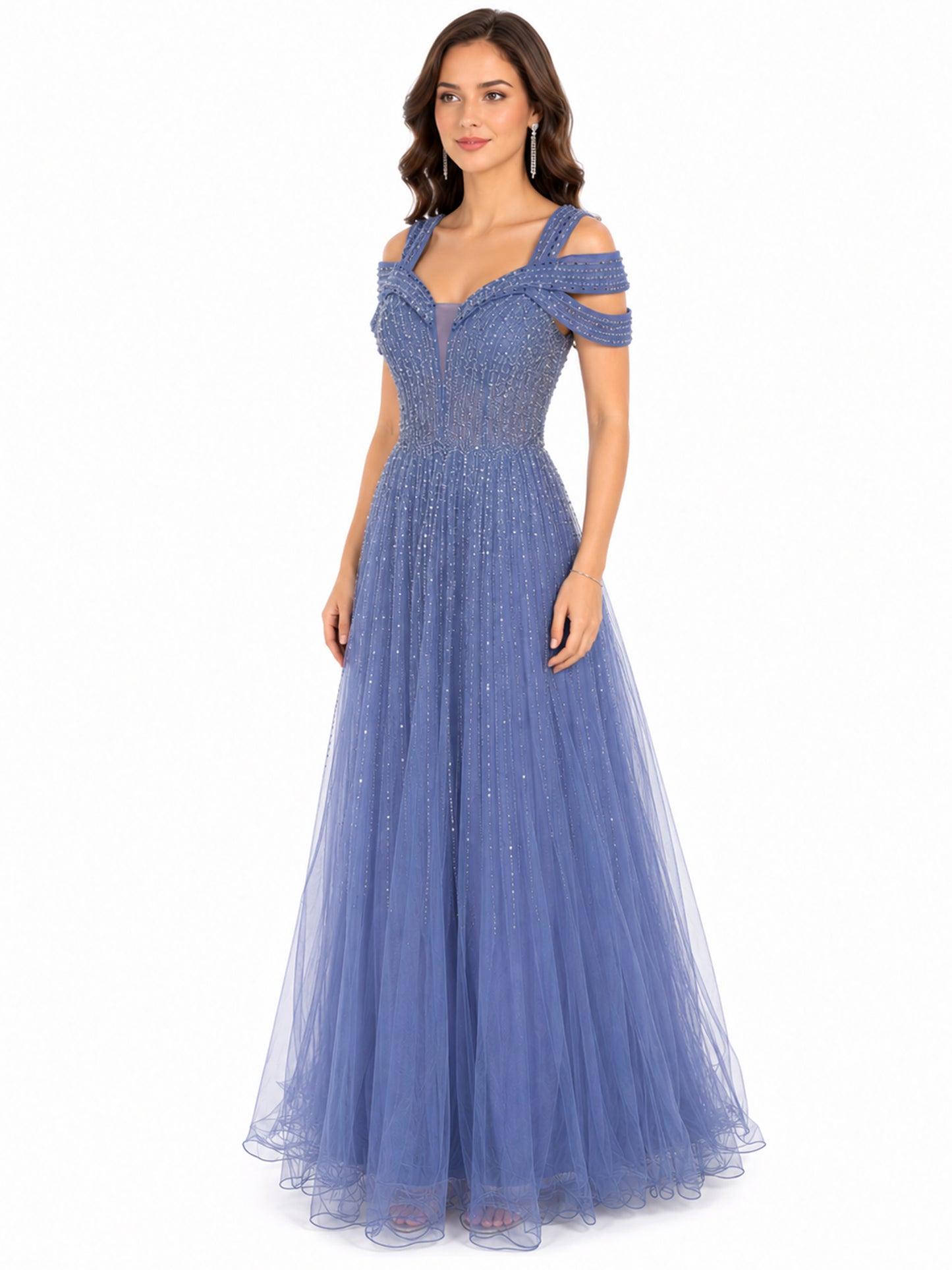 Style 251116 - Blue / Cream