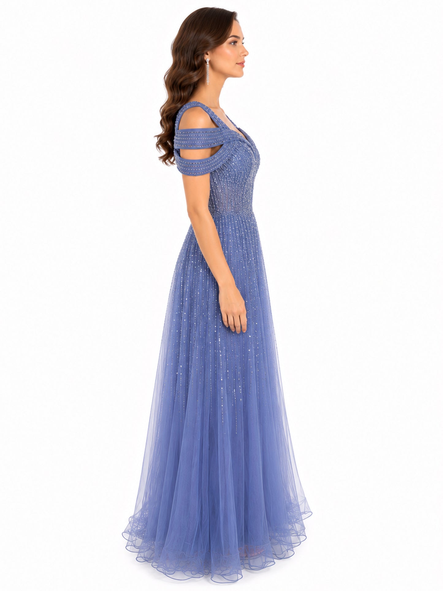 Style 251116 - Blue / Cream