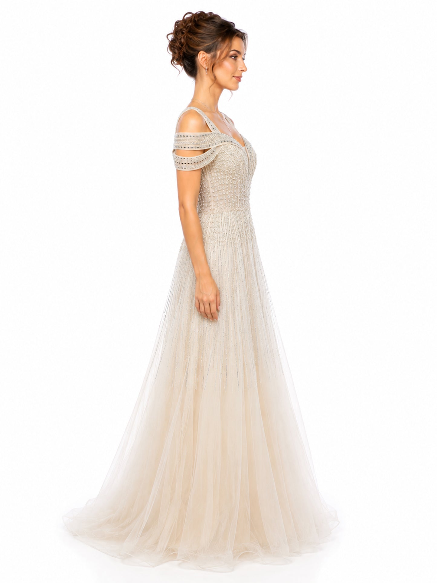 Style 251116 - Blue / Cream