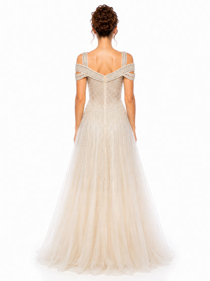 Style 251116 - Blue / Cream