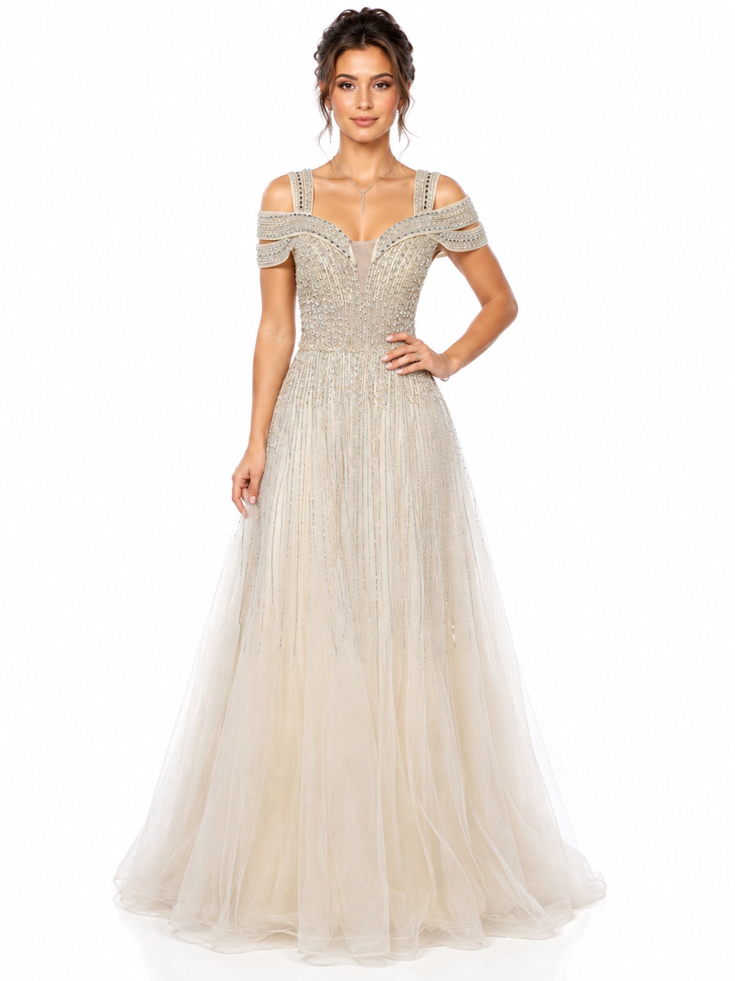 Style 251116 - Blue / Cream