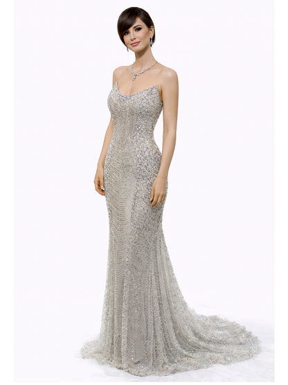 Style 385 - Black / Silver Dress