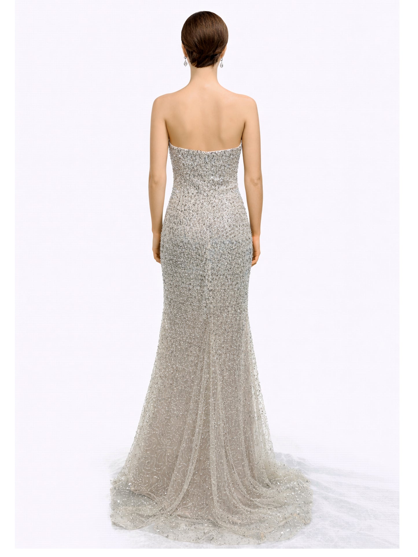 Style 385 - Black / Silver Dress