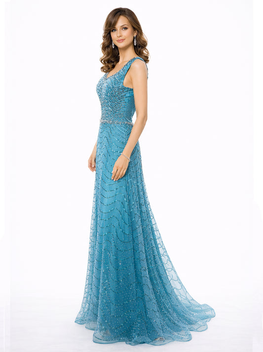 Style 3874 - Blue Dress