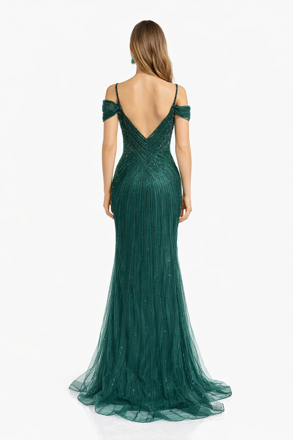 Style 634 - Blue / Green / Rose Dress