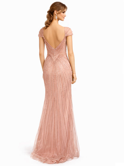 Style 634 - Blue / Green / Rose Dress