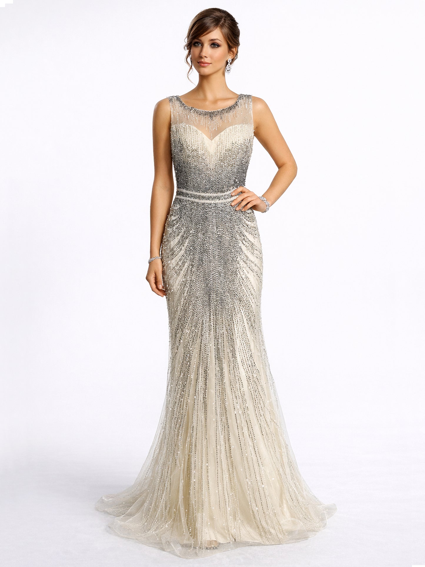 Style 65258 - Creme Dress