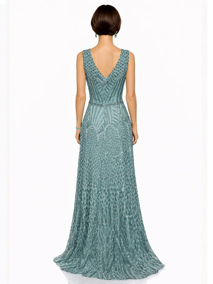 Style 8127 - Red / Green Dress