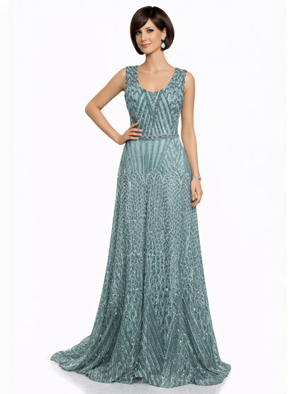 Style 8127 - Red / Green Dress