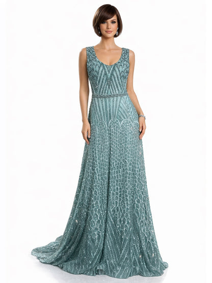 Style 8127 - Red / Green Dress